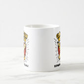 Lehrer - Klassenzimmer Krieger Kaffeetasse (Mittel)