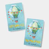 Lehrer Klassenzimmer Schule Bad Pass Ausweis (Vorder- & Rückseite)