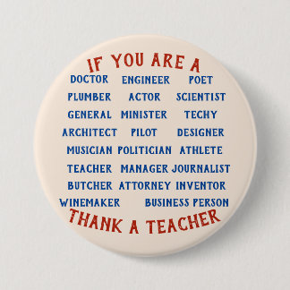 Lehrer-Knopf Button