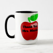 Lehrer-kundenspezifisches Schwarzes 15 Unze-Tasse Tasse (Links)