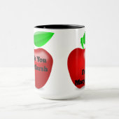 Lehrer-kundenspezifisches Schwarzes 15 Unze-Tasse Tasse (Zentrum)