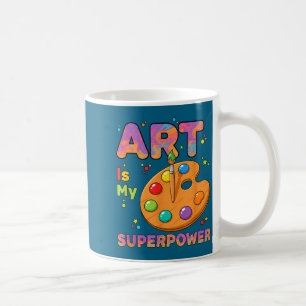 Lehrer - Kunst ist mein Superwer-Kunstlehrer Zeich Kaffeetasse