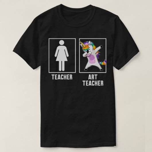 Lehrer / Kunstlehrer T-Shirt (Design vorne)