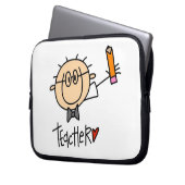 Lehrer Laptopschutzhülle (Vorderseite Links)