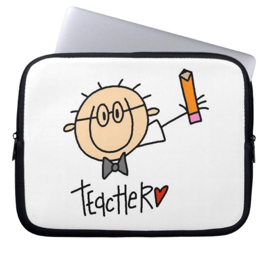 Lehrer Laptopschutzhülle (Vorderseite)