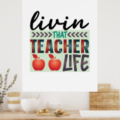 Lehrer leben, dass Lehrer Leben Poster (Küche)