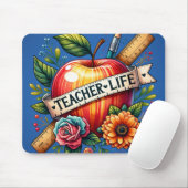 Lehrer-Leben-Mauspad Mousepad (Mit Mouse)