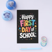 Lehrer Lebensgeschenk zum ersten Schultag Flyer (Einzeln)