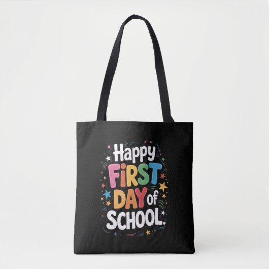 Lehrer Lebensgeschenk zum ersten Schultag Tasche (Vorderseite)