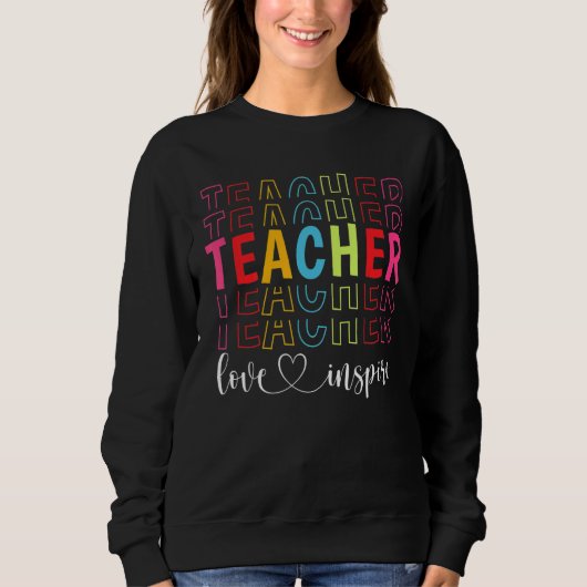 Lehrer Lebenslehrer Lehrer Lehrertag Sweatshirt (Vorderseite)