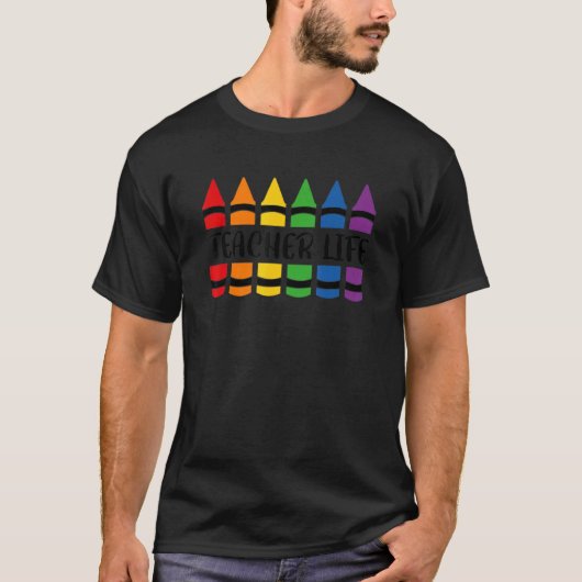 Lehrer Lebensstift T-Shirt (Vorderseite)