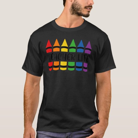 Lehrer Lebensstift T-Shirt (Vorderseite)