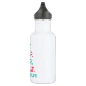 Lehrer Lebenswasserflasche (18 oz), weiß Trinkflasche (Rechts)