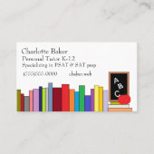 Lehrer/Lehrer Visitenkarte (Vorderseite)