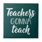 Lehrer lernen fliese (Vorderseite)