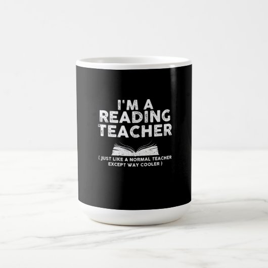 Lehrer lesen - Ich bin Leselehrer Kaffeetasse (Mittel)