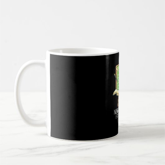 Lehrer lesen kaffeetasse (Links)