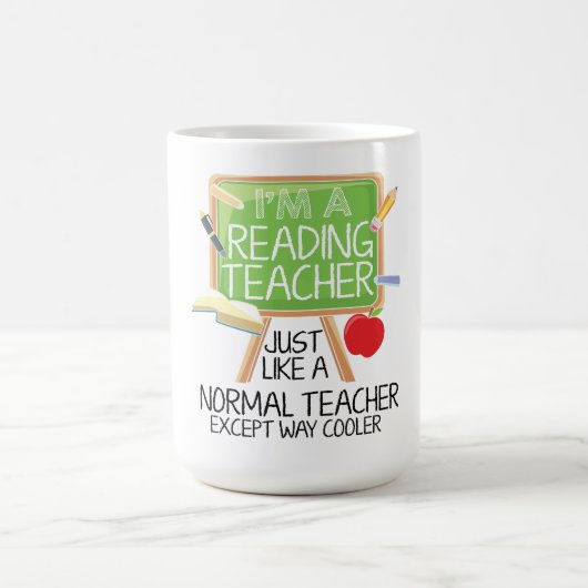 Lehrer lesen kaffeetasse (Mittel)