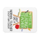 Lehrer lesen magnet (Horizontal)