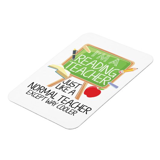 Lehrer lesen magnet (Linke Seite)