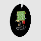 Lehrer lesen ornament (Vorderseite)