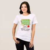 Lehrer lesen Tri-Blend shirt (Vorderseite voll)