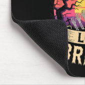 Lehrer Liebe Gehirne Funny Halloween Zombie Teache Mousepad (Ecke)