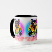Lehrer Liebe Gehirne Tasse (Vorderseite Links)