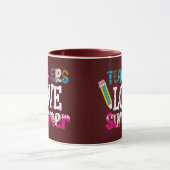 Lehrer Liebe Sommerliche Tasse | Geschenk für Lehr (Zentrum)