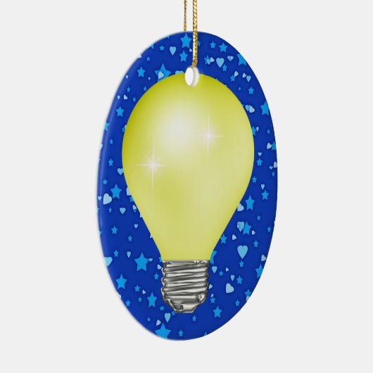 Lehrer Light Bulb Keramikornament (Rechts)