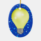 Lehrer Light Bulb Keramikornament (Vorne)
