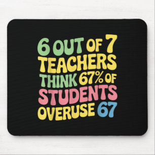 Lehrer Lustig Überbeanspruchung 67 Lehrer  Mousepad