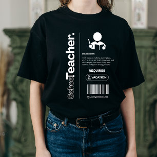 Lehrer – Lustige Arbeits Humor, Bürogeschenk Tri-Blend Shirt