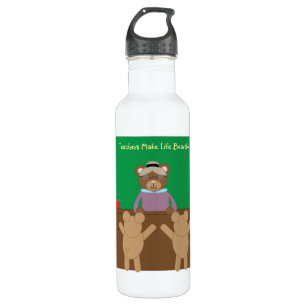 Lehrer machen das Leben zu einer erträglichen Frei Edelstahlflasche