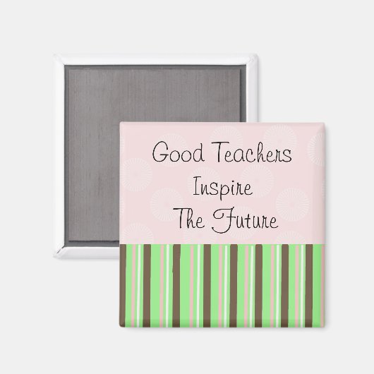 Lehrer Magnet (Vorderseite/Rückseite)