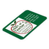 Lehrer Magnet, Apple Vers mit Hingabe Magnet (Linke Seite)