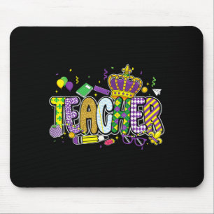 Lehrer Mardi Gras Karneval New Orleans Louisiana Mousepad