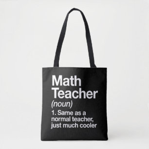 Lehrer-Mathematik-Definition Zurück zur Schule Ers Tasche