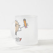 Lehrer Mattglastasse (Vorderseite Links)