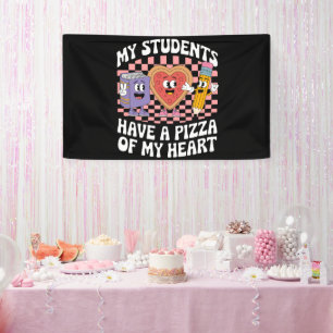 Lehrer Meine Schüler haben eine Pizza von meinem H Banner