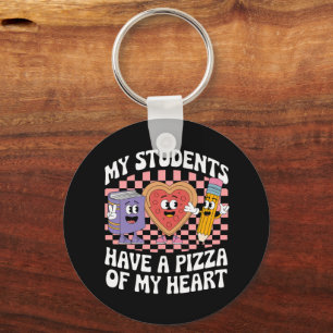 Lehrer Meine Schüler haben eine Pizza von meinem H Schlüsselanhänger
