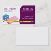 Lehrer-, Mentor-oder Tutor-Visitenkarte Visitenkarte (Vorne/Hinten)