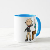 Lehrer mit Globus Tasse (VorderseiteRechts)