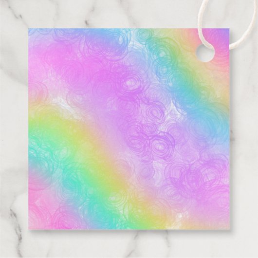 Lehrer/Mitarbeiter-Wertschätzung Danke, Geschenk-T Geschenkanhänger (Rückseite)