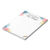 Lehrer Modernes Design Editor Notizblock (Rotiert)