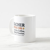 Lehrer-Modus-An-Zitate im Stil Kaffeetasse (Vorderseite Links)