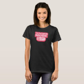 Lehrer-Modus-Aus-Textdesign T-Shirt (Vorne ganz)