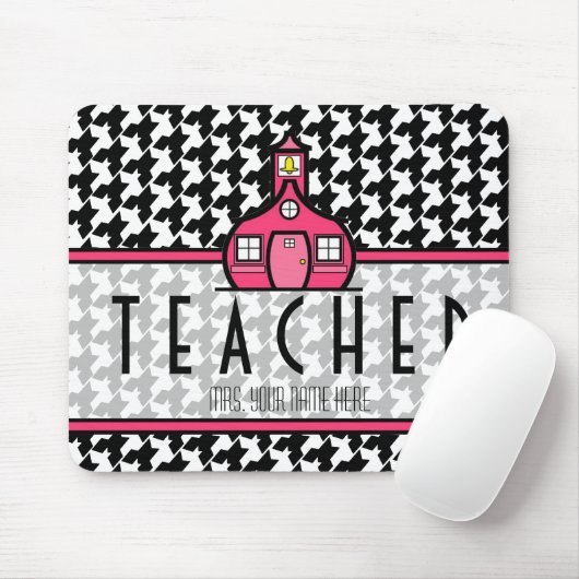 Lehrer Mousepad - Hahnentrittmuster (Mit Mouse)