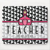 Lehrer Mousepad - Hahnentrittmuster (Vorne)