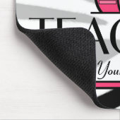 Lehrer Mousepad - Zebra-Druck (Ecke)